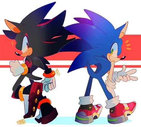 Shadonic Shadow The Hedgehog Y Sonic The Hedgehog By Mar