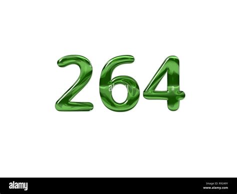 3d Number 264 Cut Out Stock Images And Pictures Alamy
