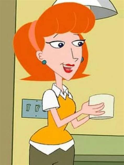 Mrs Flynn Fletcher Of Agent Platypuses And Exploding Inators Phineas And Ferb Pinterest