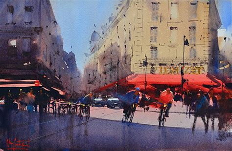 Sharing a passion for red! Il mondo di Mary Antony: Alvaro Castagnet - Watercolor