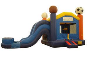 Csa is the only family sports, fitness & recreation center in the greater danbury area! Sports Arena Slide Combo | Airbounce Amusements ...