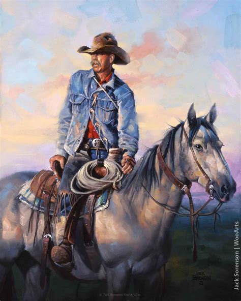 92 Wild West Paintings By American Artist Jack Sorenson At
