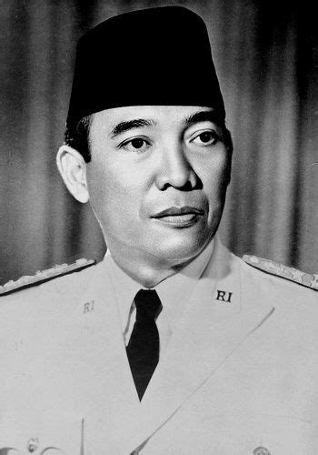 The First President Of Indonesia