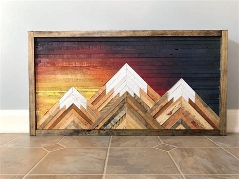 20 Handmade Wooden Wall Art