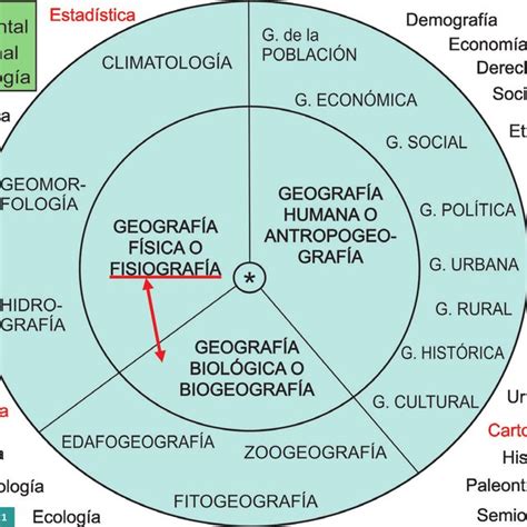 Lista 90 Foto Mapa Conceptual De Las Ramas De La Geografia Mirada Tensa