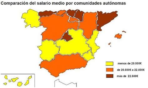 Sueldo De Un Geo En España - Salarios de los españoles: El sueldo medio en España creció hasta 22.
