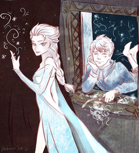 Frost By Nataneseuji On Deviantart Jelsa Jack Frost And Elsa Jack Frost
