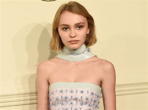 lily rose depp is not all grown up she is a 15 year old girl who should not be modelling for