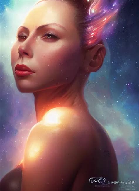 Beautiful Portrait Of Gianna Michaels Deep Space Stable Diffusion