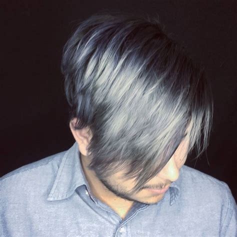 Instead, keep things simple and style your short not only does this man wear his hair long, it's what some would call very long, and is also left wavy for medium length grey hair, the best option is a wavy hairstyle and if you are bold enough. 161 best Hair images on Pinterest | Men's haircuts, Hair ...