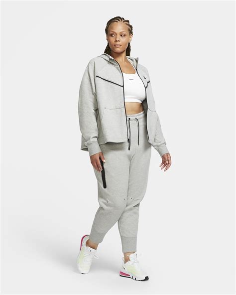 Nike Sportswear Tech Fleece Windrunner Womens Full Zip Hoodie Plus