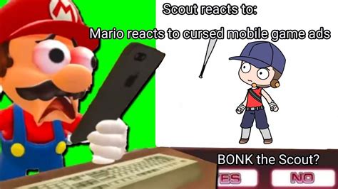 Mobile Ads Are Right Out Of Hell Scout Scout Reacts To Mario