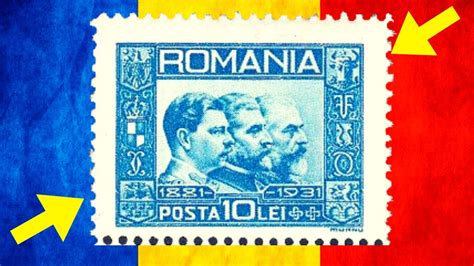 Most Valuable Rare Romania Stamps Of Values Philately Youtube