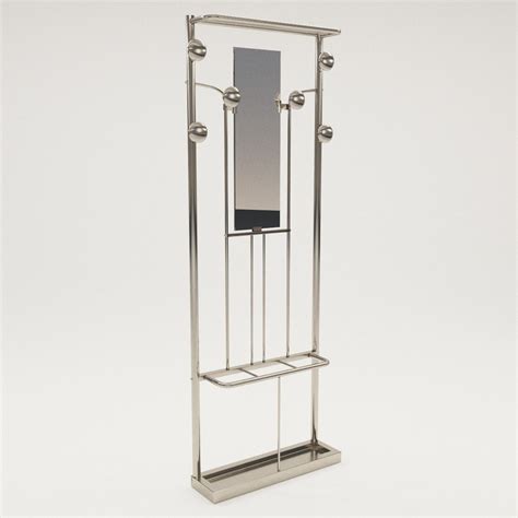 Art Deco Clothes Rack 3d Model For Architects And Home Designers