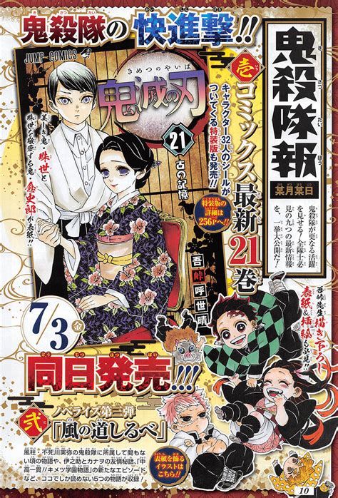 Art Kimetsu No Yaiba Vol21 Color Cover Preview Manga