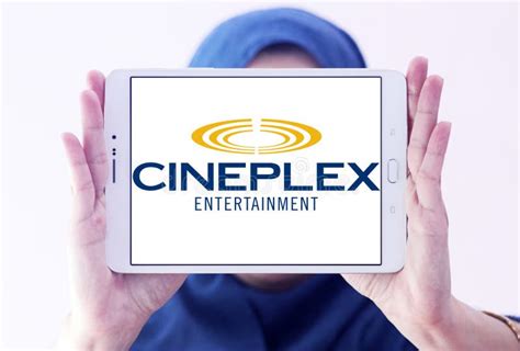 Cineplex Entertainment Logo Editorial Stock Photo Image Of