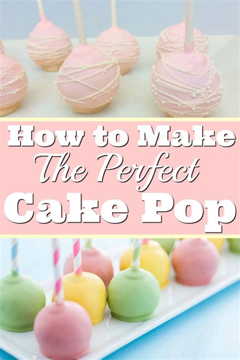 How To Make The Perfect Cake Pops Easy Beginner Tutorial Perfect Cake