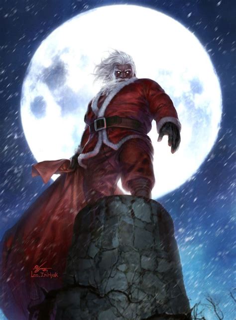 Santa Claus Jolly Old Saint Super Hero A Thirsty Daddy Musing