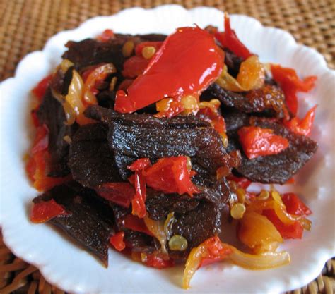 696 resep sambal balado asli padang ala rumahan yang mudah dan enak dari komunitas memasak terbesar dunia! Resep Spesial Dendeng Balado Khas Minang | Sensasi Masakan