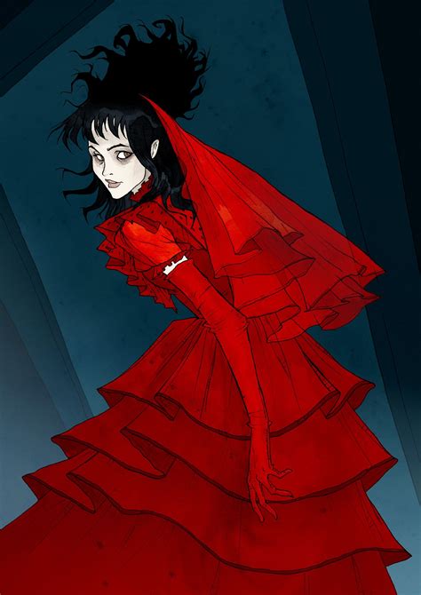 Abigail Larson Lydia Deetz Beetlejuice Fan Art Tim Burton Art Beetlejuice