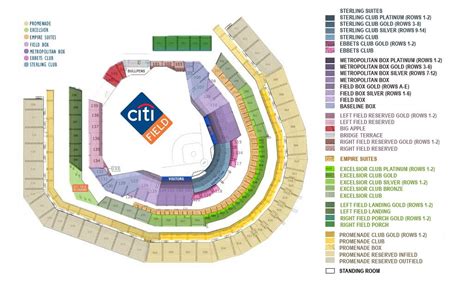 Citi Field Virtual Seating Chart