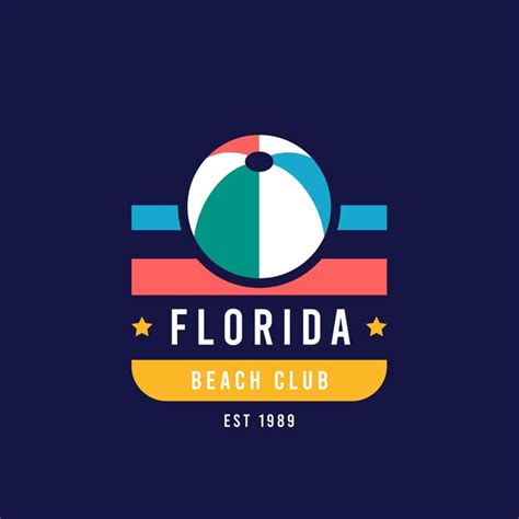 Premium Vector Flat Design Florida Logo Template