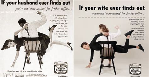 Artist Exposes Sexism By Switching Up Gender Roles In Vintage Ads Gender Roles Vintage Ads