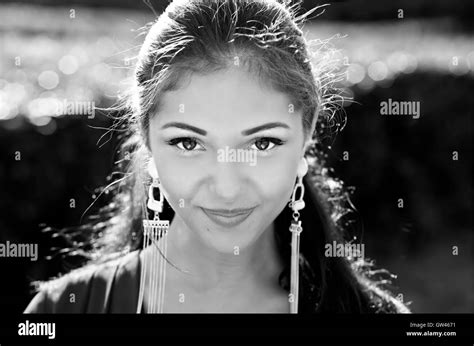 Beautiful Young Woman Stock Photo Alamy