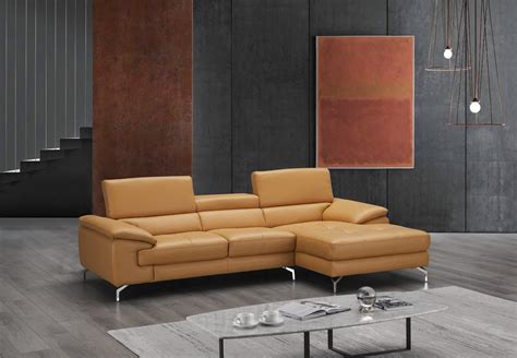 Luxury Full Leather Corner Couch Modesto California Jandm Furniture A973b