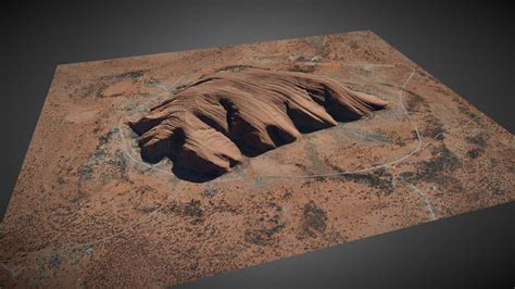 Uluru 3d Model By Drstevemalone D001328 Sketchfab