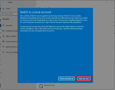 How To Remove Microsoft Account From Windows 10