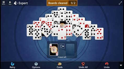 Microsoft Solitaire Collection Pyramid Expert Daily Challenge September