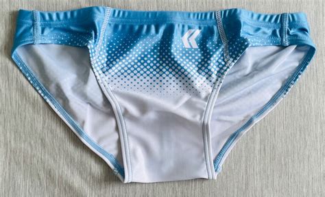 Egde Splash Bikini Swimwear Material Underwear Aqua X White Mens
