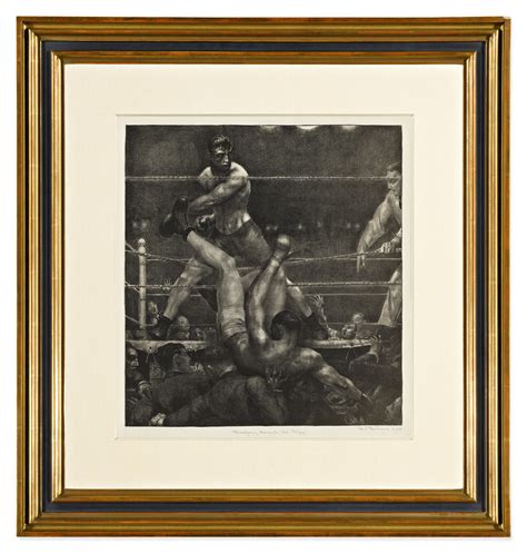 George Wesley Bellows Dempsey Through The Ropes Mason Prints Multiples