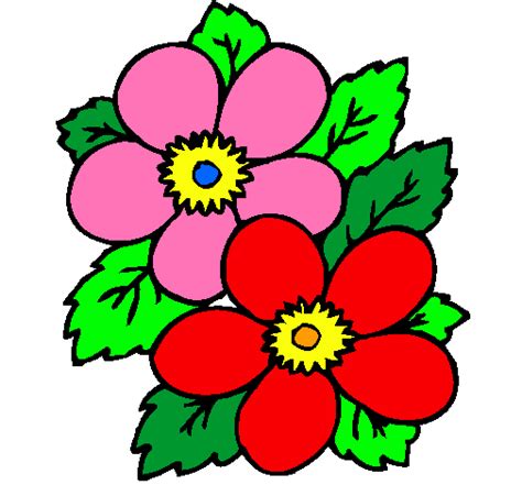 Dibujo De Flores Pintado Por Flor Rosa En El Día 06 09 11 A