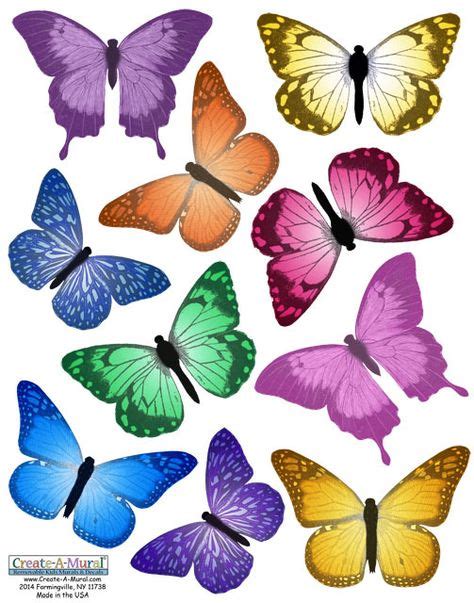 67 Butterfly Wall Decals Ideas For Girls Bedroom In 2021 Butterfly