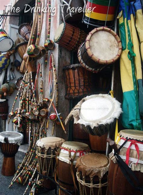 Afro Brazilian Musical Instruments In Salvador Da Bahia Brazil