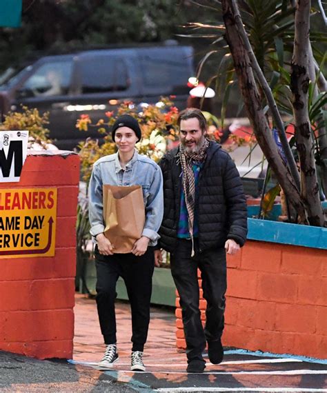 When did joaquin phoenix and rooney mara first meet? ROONEY MARA and Joaquin Phoenix Night Out in Los Angeles ...