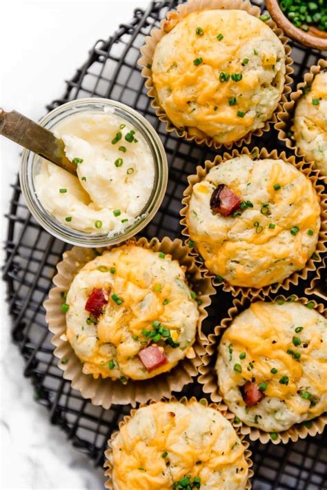 Savory Ham And Cheese Muffins Gluten Free The Real Food Dietitians