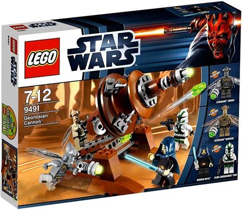 Lego Star Wars The Clone Wars Geonosian Cannon Set 9491 5702014840447
