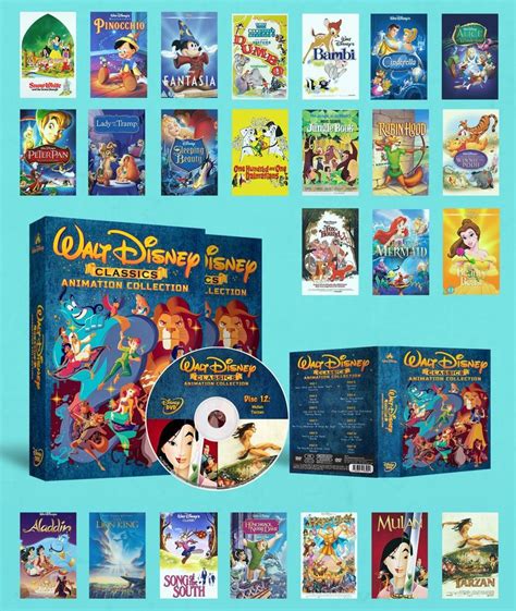 Walt Disney Classics Animation Collection Hi Def Ninja Pop Culture