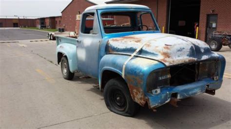 Find New 1955 Ford F100 Shortbed Rolling Chassis In Goodland Kansas