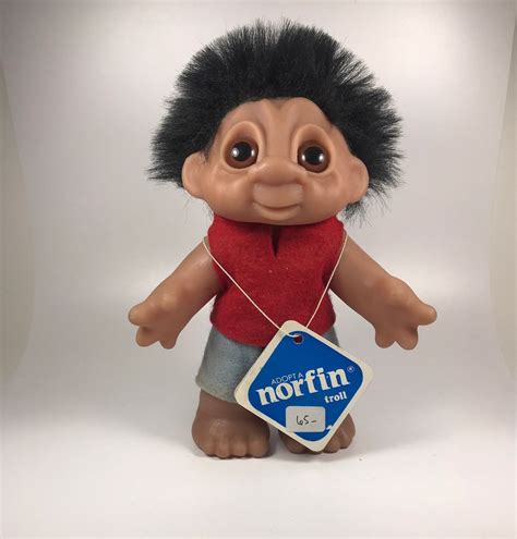 Vintage Norfin Troll Doll Etsy