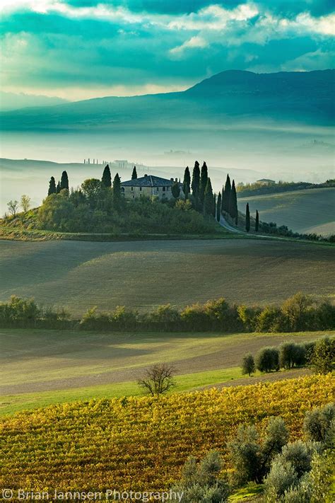 Belvedere Near San Quirico Dorcia Tuscany Italy © Brian Jannsen