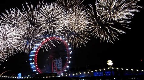 London New Year Fireworks 2014 Youtube