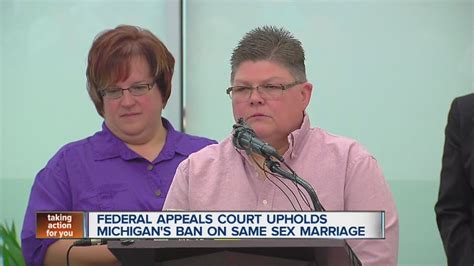 federal appeals court upholds michigan s ban on same sex marriage youtube