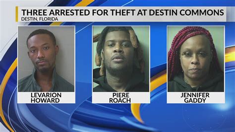 Three Arrested After Failed Snatch And Grab Theft At Destin Commons Youtube