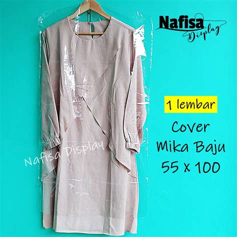 Buat kamu yang ingin memiliki pakaian minimalis yang bisa untuk menggantung baju dan menyimpan pakaian yang dilipat, ini adalah solusinya. Cover Baju Dewasa 55x100 Mika Plastik Transparan ...