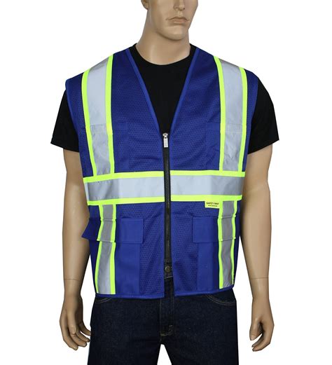 This is a custom made safety vest. Safety Depot Breathable Safety Vest Multiple Colors ...