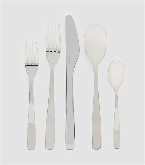 flatware matter budget sets alessi stainless steel